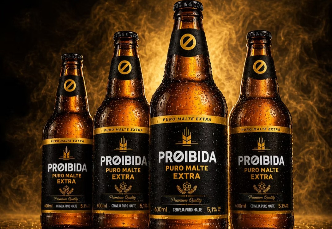 noticia Proibida Puro Malte Extra: a cerveja encorpada feita para a comida e os encontros do Brasil