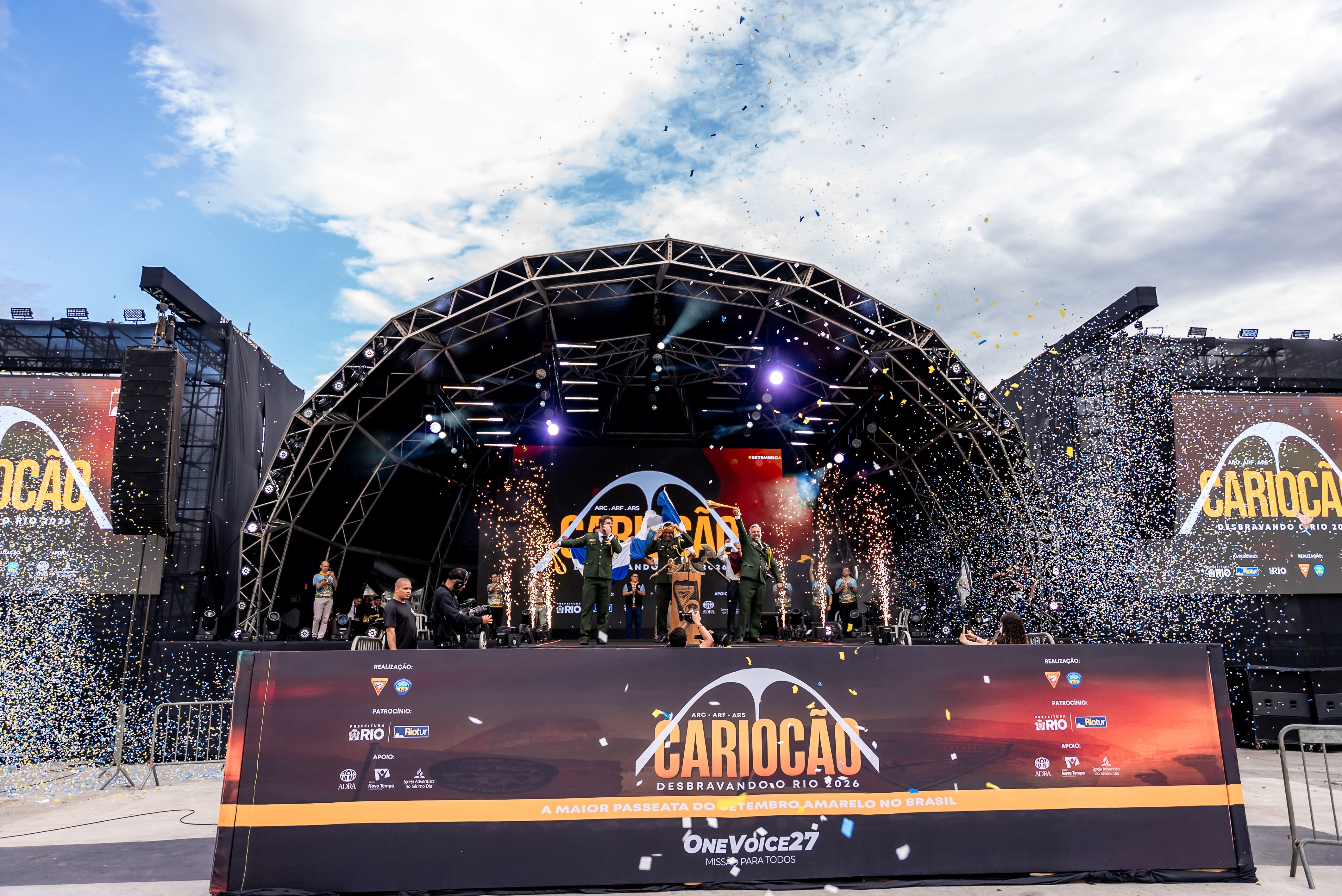 noticia Com mais de 16 mil pessoas na Praça da Apoteose, 3ª edição do “Cariocão - Desbravando o Rio” faz história na capital fluminense