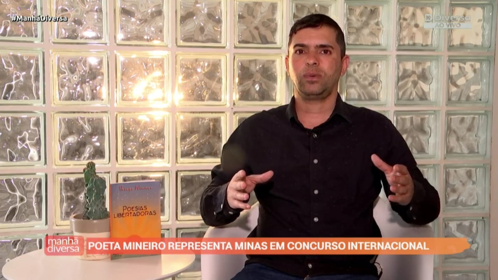 noticia Poeta Thiago Winner chega às semifinais do Mili Dueli 2026