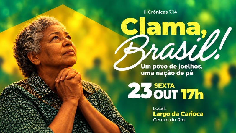 noticia Evangélicos e católicos se unem em clamor pelo Brasil no Largo da Carioca