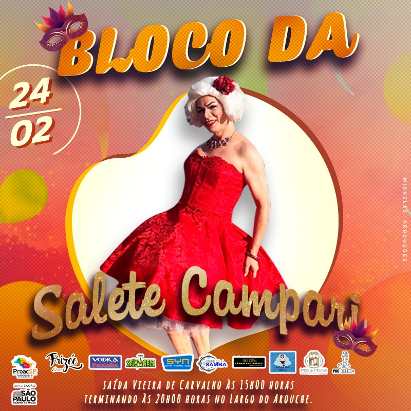 noticia Trio Elétrico do Bloco da Salete Campari agita pré-carnaval de São Paulo