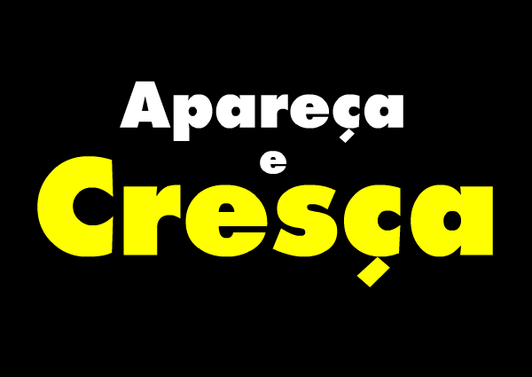 noticia Projeto Apareça e Cresça chega ao mercado com o mote: propaganda e marketing para pequenas empresas que pensam grande.