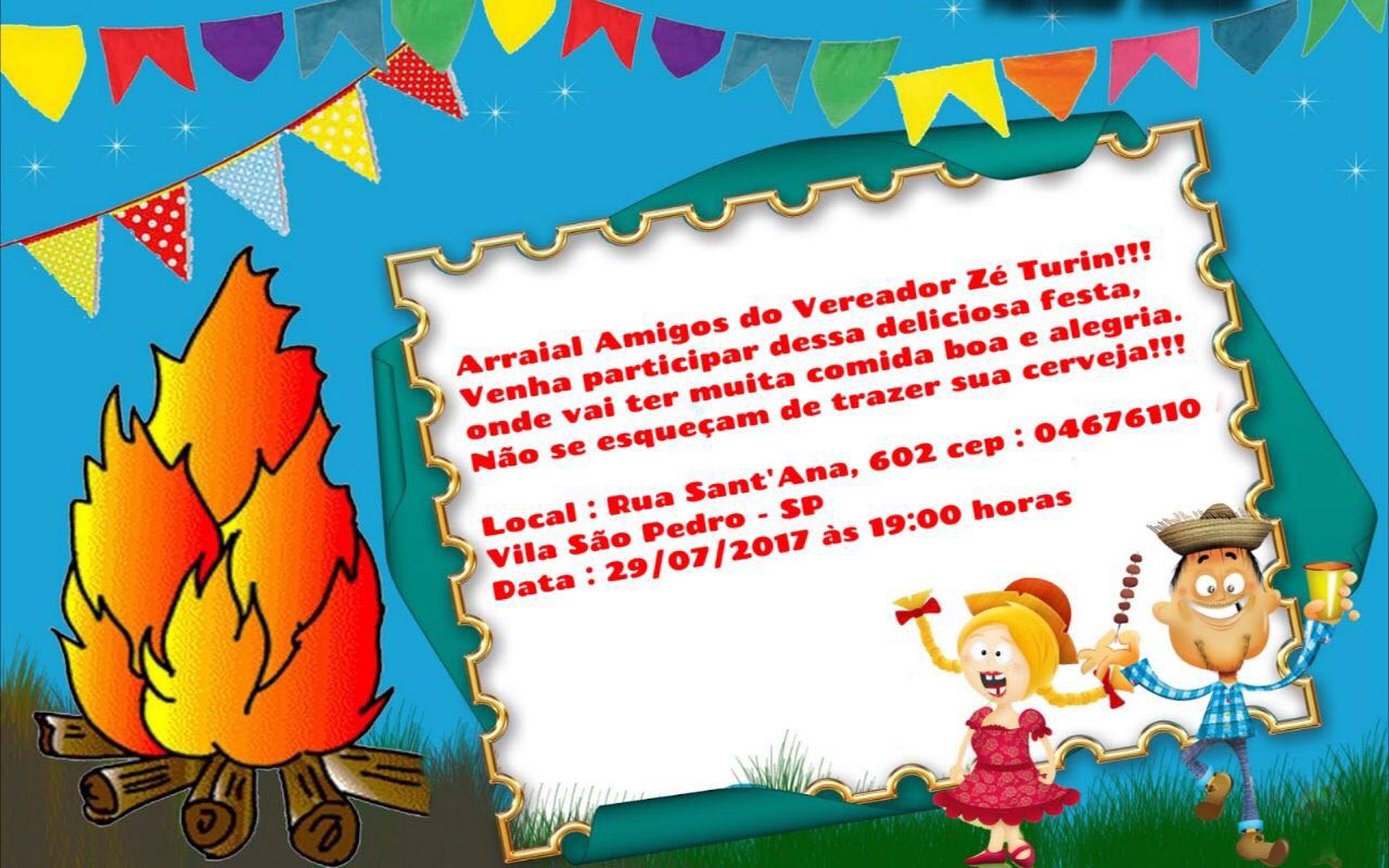 noticia Arraial do Zé Turin