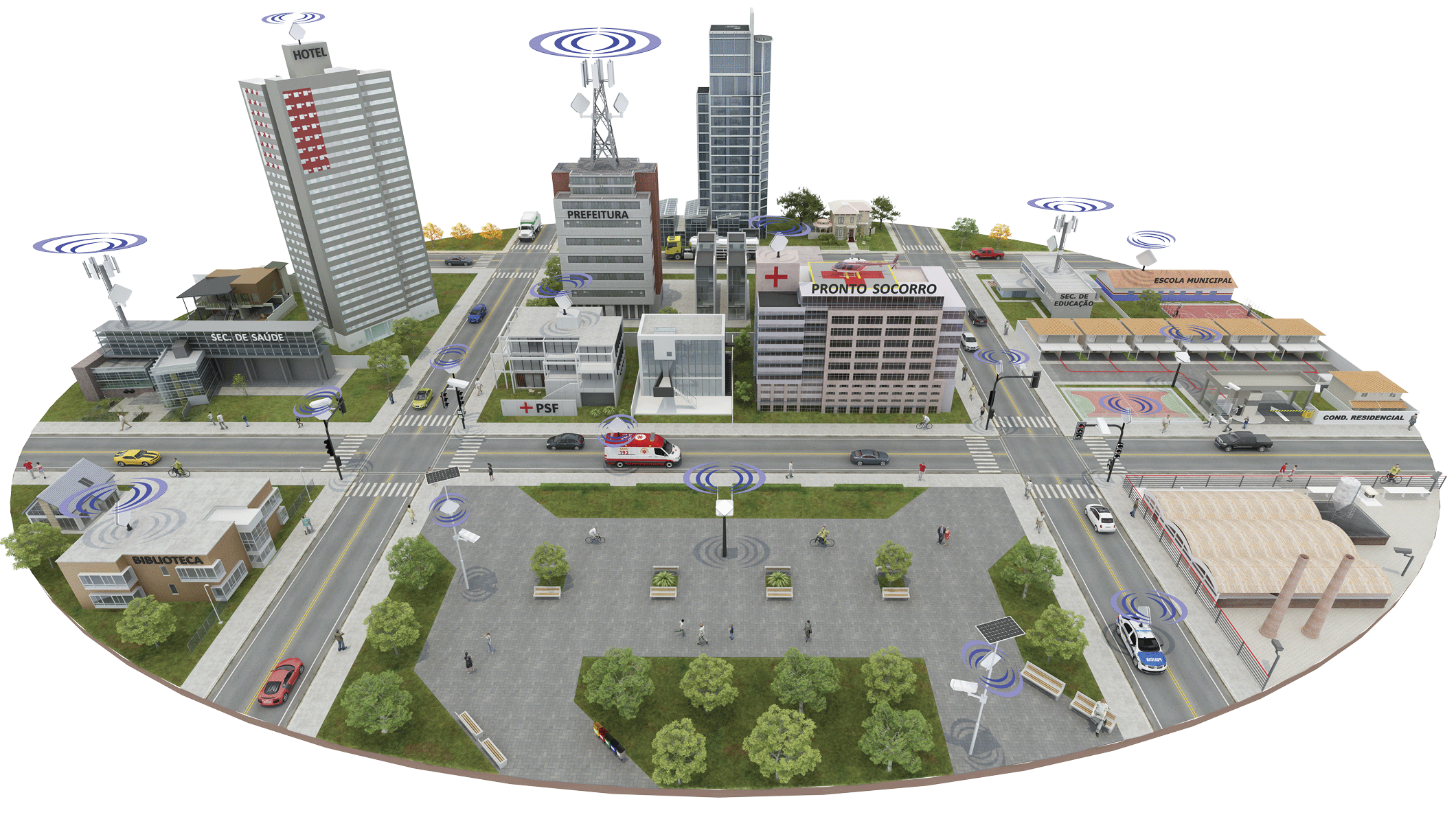 noticia Louveira dá mais um passo em tecnologia e está prestes a se tornar uma cidade digital.