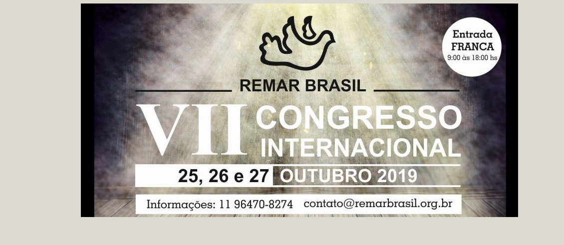 noticia REMAR BRASIL promove o VII Congresso Internacional