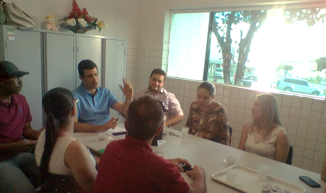 noticia Em Alagoas, Prefeito Hugo Wanderley promove reunião com comerciantes da cidade de Cacimbinhas 