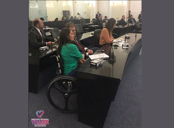 noticia Thaise Guedes é uma das mais atuantes do poder legislativo Alagoano.