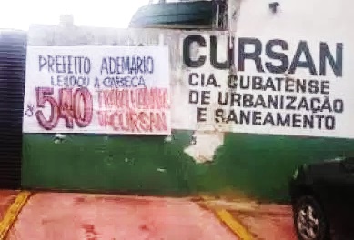 noticia Em Santos: Ex-funcionários da Cursan estão sem emprego, indenização e o que comer