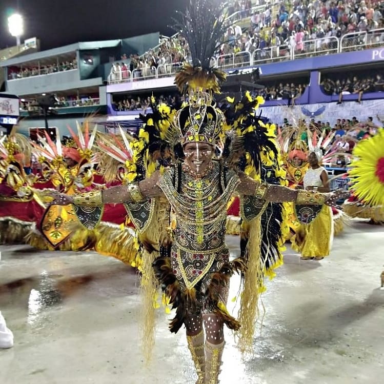 noticia Igor Almeida, muso da Unidos de Bangu, se destaca no carnaval 2020