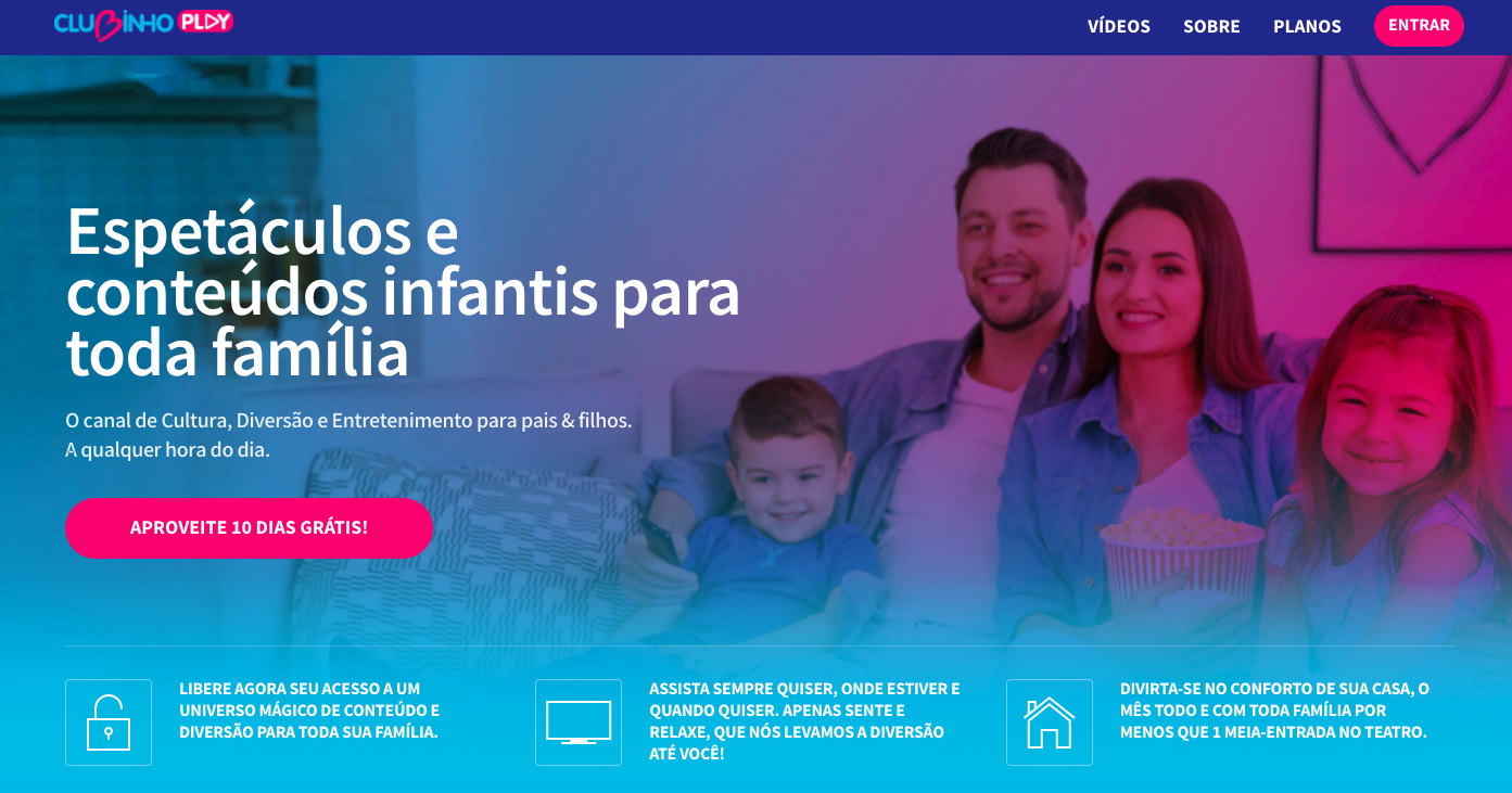 noticia Nova plataforma de streaming especializada em conteúdo infantil leva cultura e diversão para famílias chega no próximo dia 5 de junho