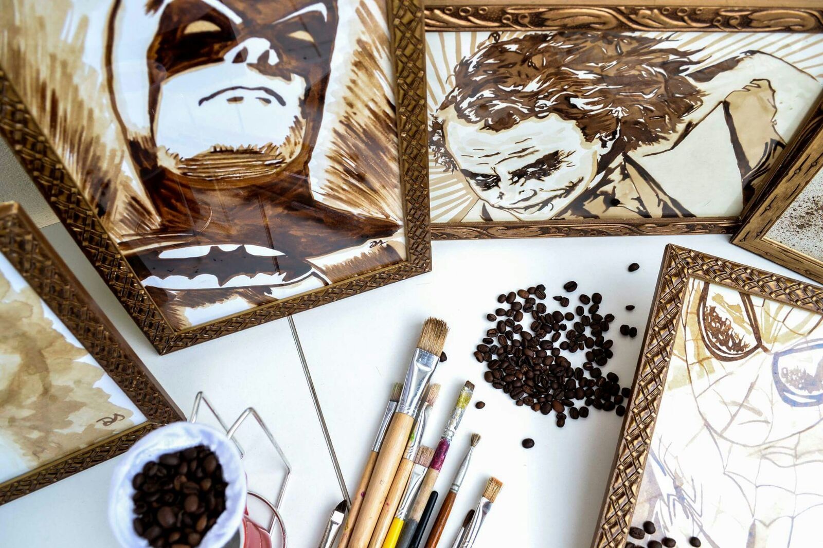 noticia Pintura em café - Coleção Feng Shui Vol 2 – Vernissage por Débora Santos