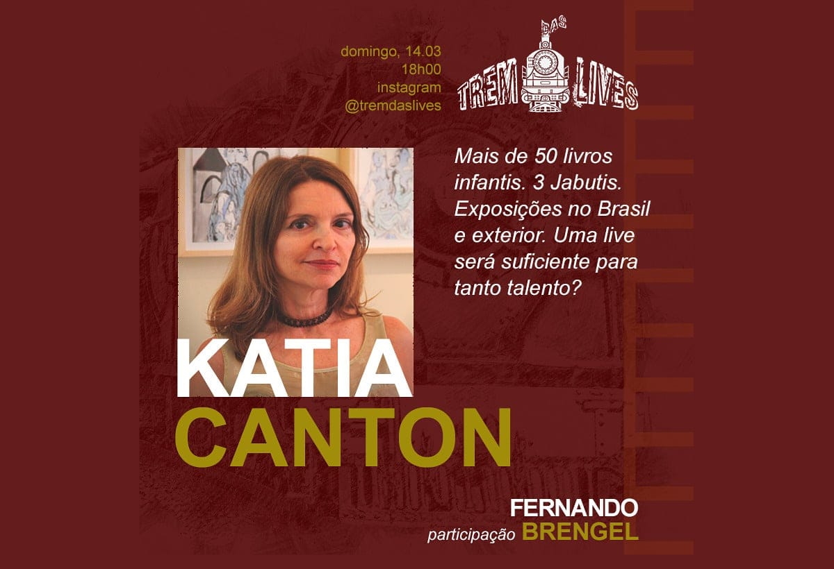 noticia Encontro com Katia Canton no Trem das Lives