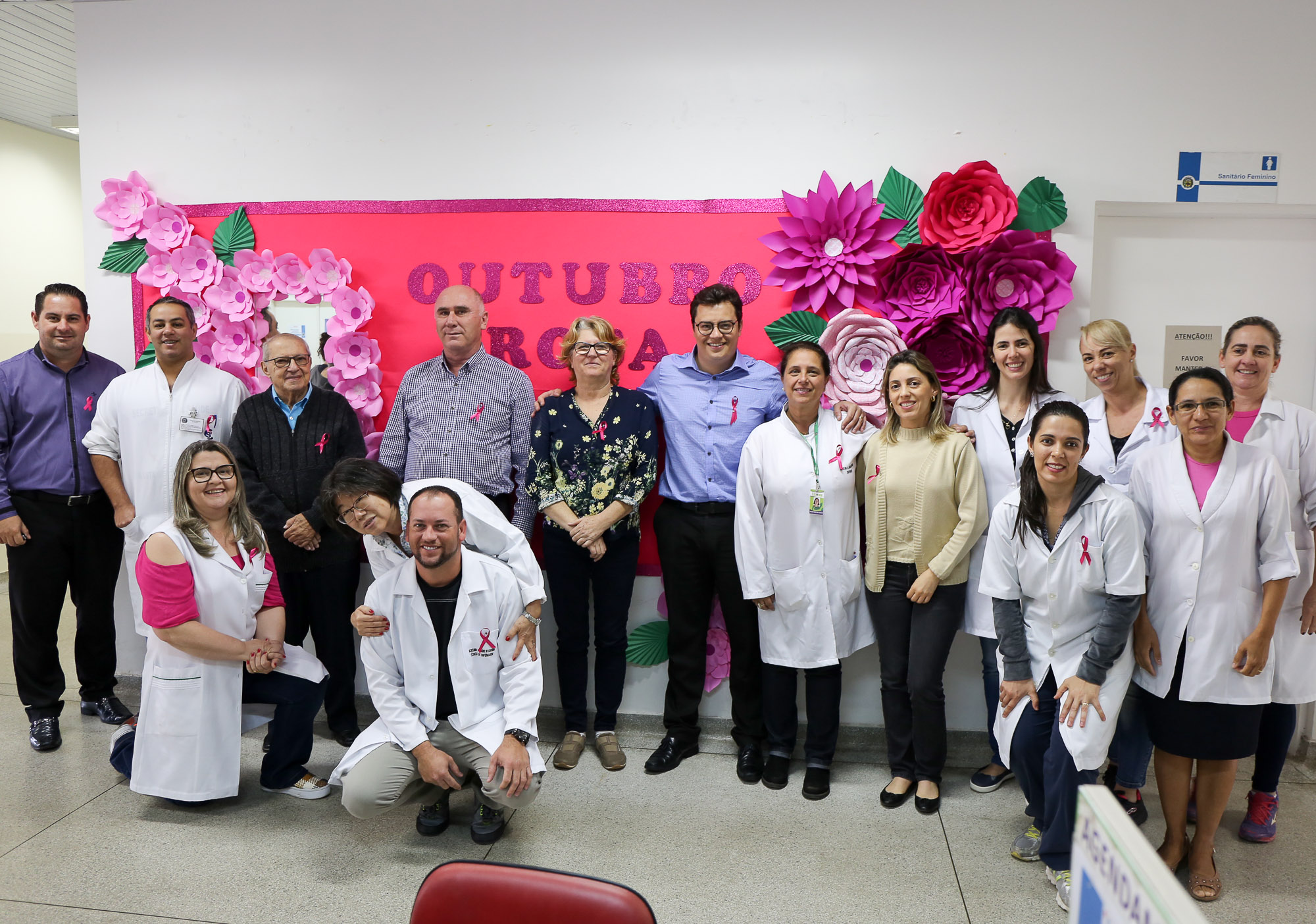noticia Ações da Secretaria de Saúde de Louveira alertam para câncer de mama e de útero no mês do “Outubro Rosa” 