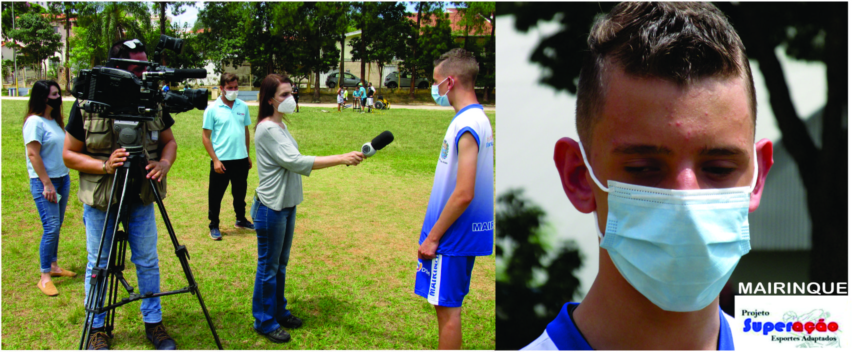 noticia Super atleta PCD especial visual . Luiz Felipe 15 anos do 