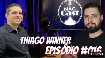noticia MAC CAST #016 – Thiago Winner – Conheça a história do escritor/poeta premiado!