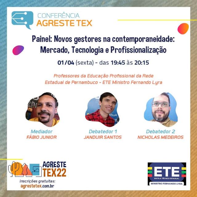 noticia ETE - Ministro Fernando Lyra Presente na Feira Agrestetex 2022