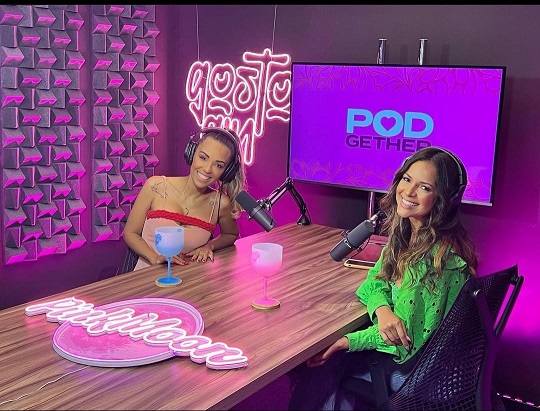 noticia Luane Dias, ex A Fazenda, participa do Podgether e detalha relacionamento conturbado