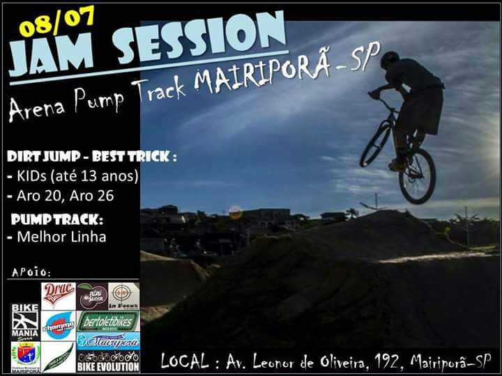 noticia 08/07 - Arena Pump Track Mairiporã - SP