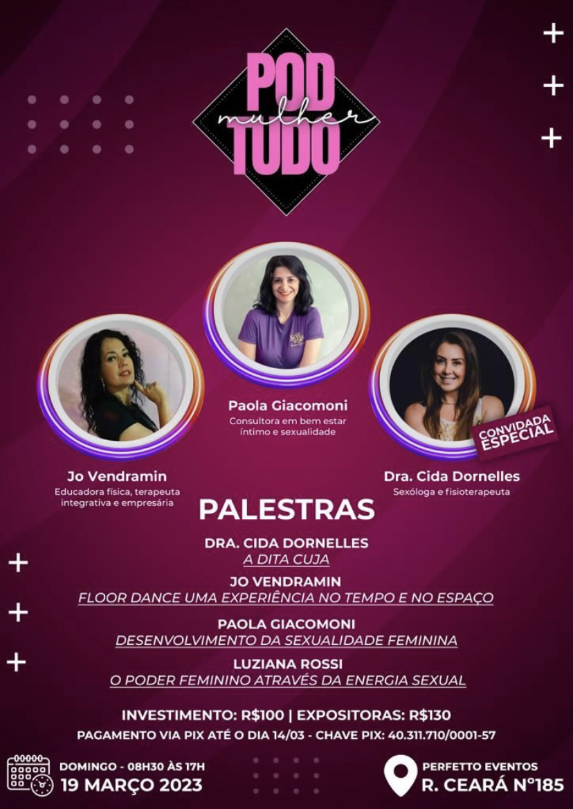 noticia Pod Tudo Mulher: o evento que celebrará a confiança e força feminina