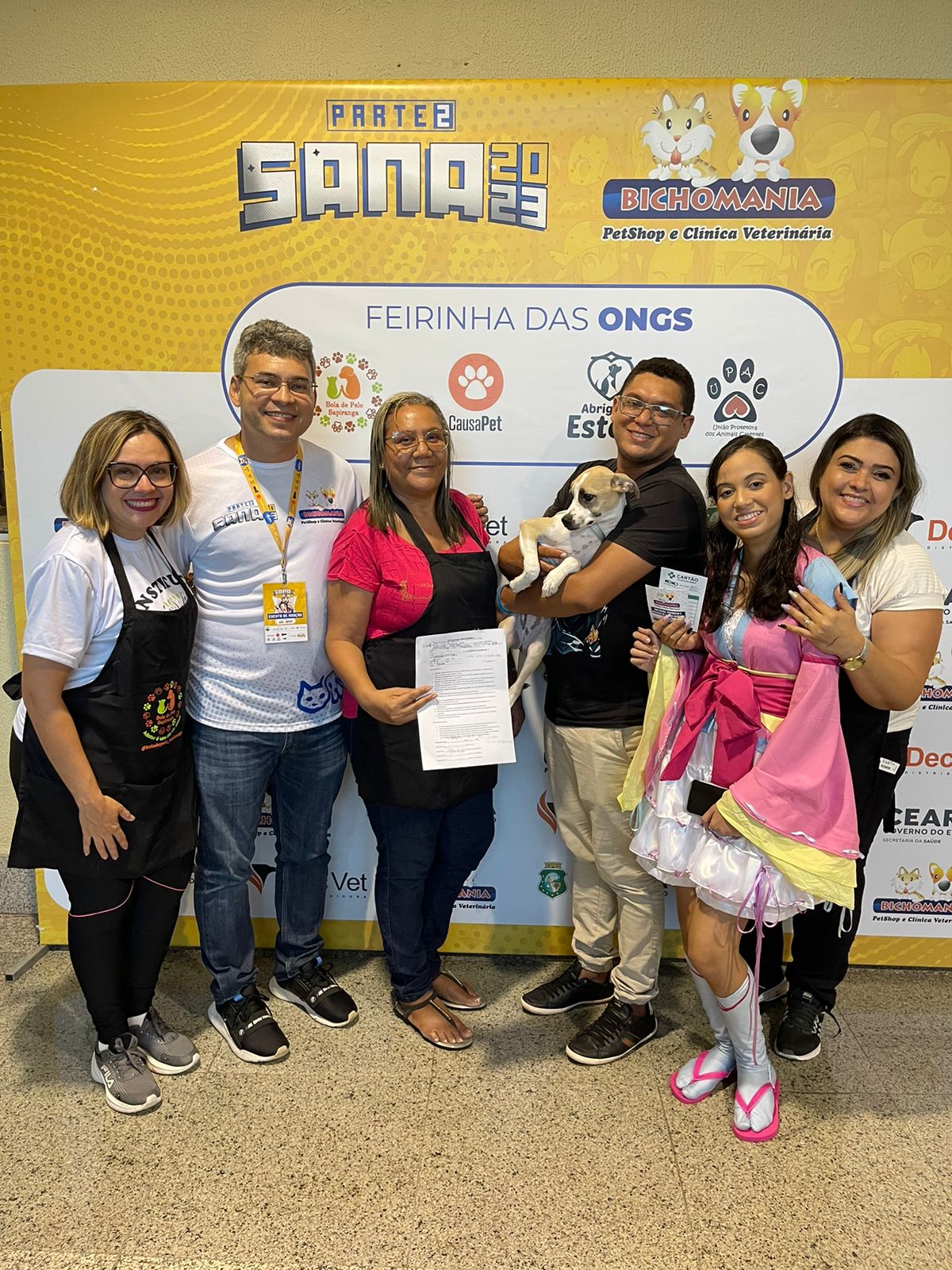 noticia Bichomania & Sana comemoram recorde de adoções e evento se consolida como maior do Ceará
