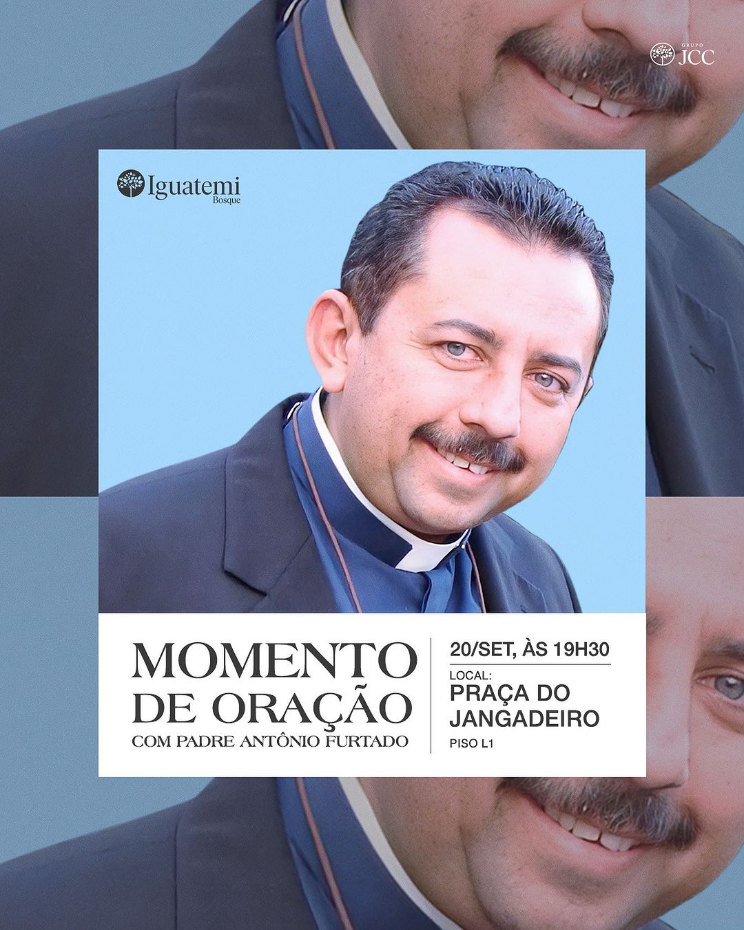 noticia Iguatemi Bosque realiza nova edição do momento de oração com Padre Antônio Furtado nesta quarta-feira (20)