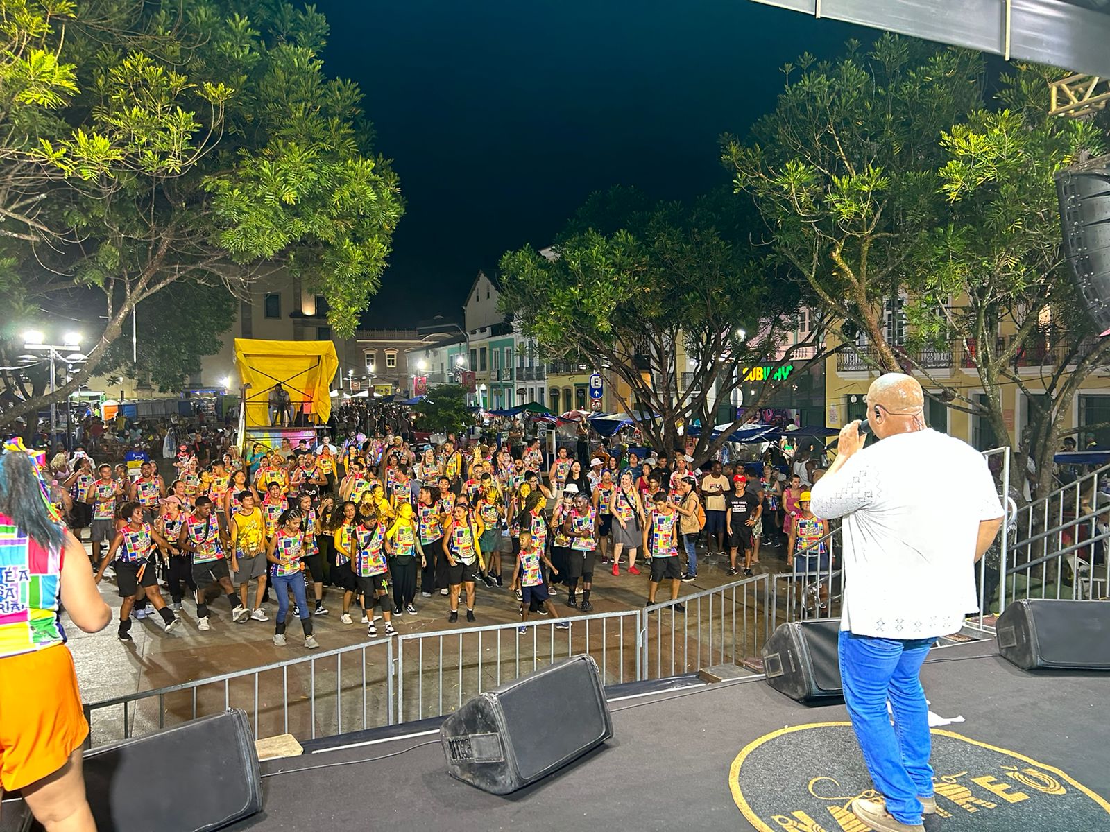 noticia No Pelourinho, forrozeiro gospel Sandro Nazireu participa do Impacto de Carnaval