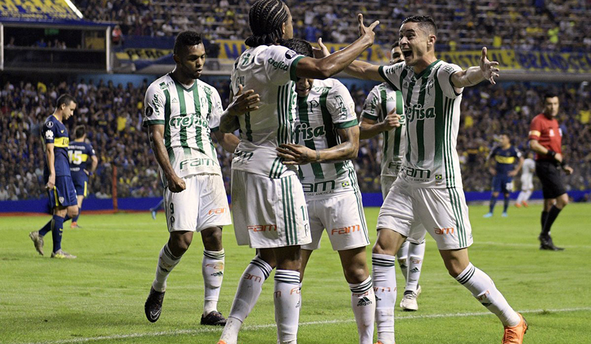noticia Palmeiras dá show e vence o por 2 a 0 o Bocas Juniors em pleno La bombonera