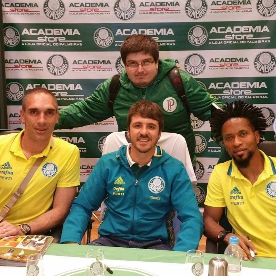 noticia Christopher é daqueles torcedores apaixonados pelo Palmeiras, confira sua história de amor ao clube